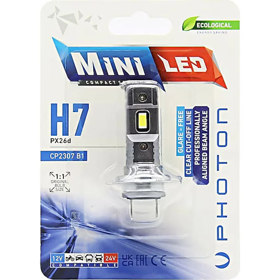 Photon Mini H7 12-24 V Compact Led Oto Ampul