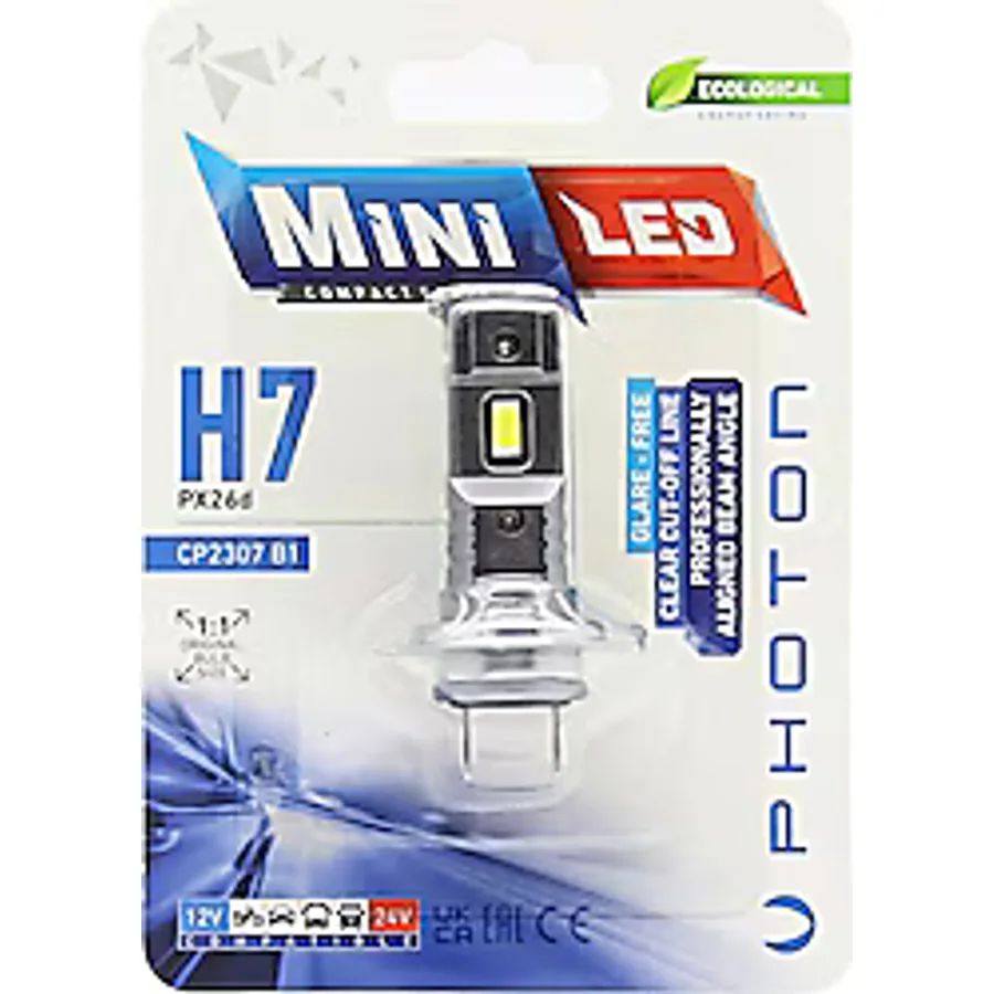 Photon Mini H7 12-24 V Compact Led Oto Ampul