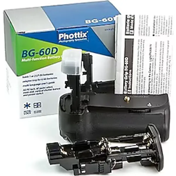 Phottix Canon 60D Battery Grip (BG-60D)