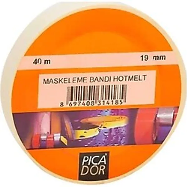 Picador Hotmelt Maskeleme Bandı 19MmX40Metre Kp004