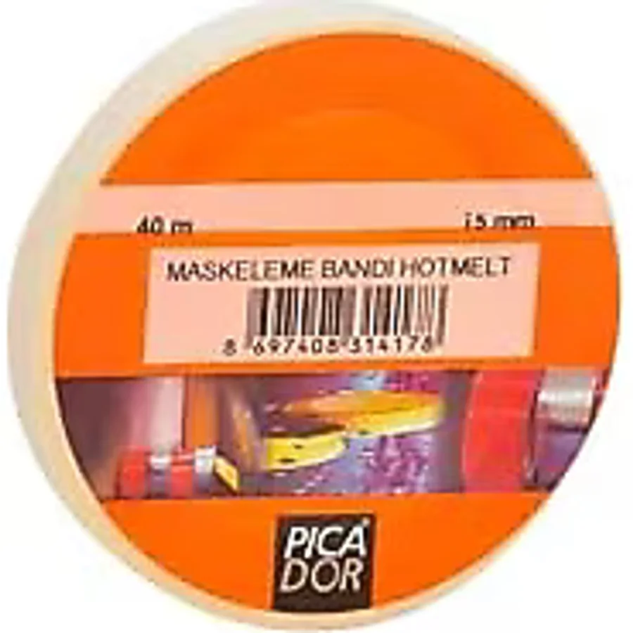 Picador Maskeleme Bandı Askısız Hotmelt 15X40 M
