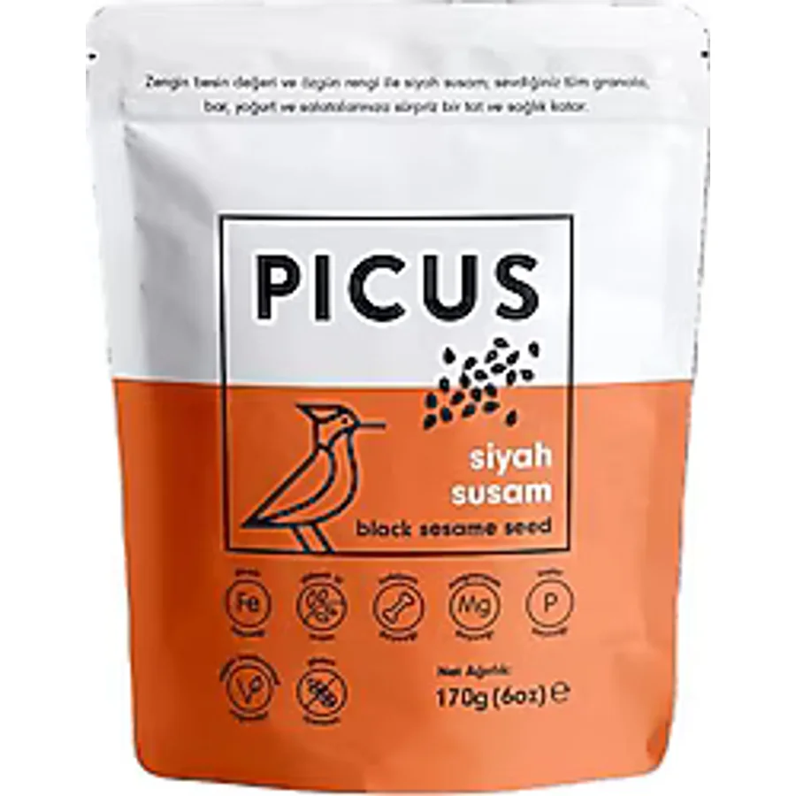 Picus Siyah Susam 170 gr