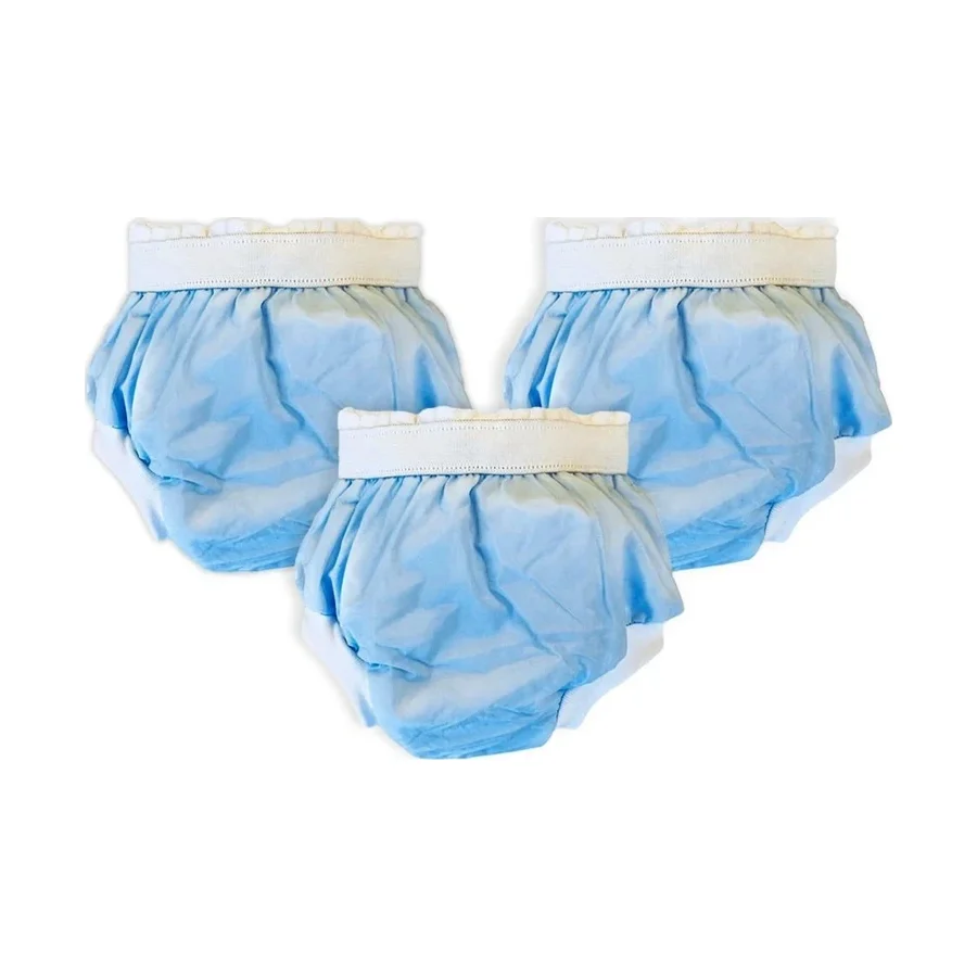 Pierre Cardin 3'lü Alıştırma Külodu 16-22KG - Mavi