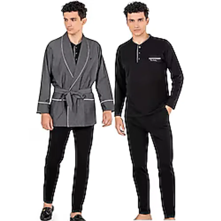 Pierre Cardin Erkek 3Lü Kısa Röpteşambır Set