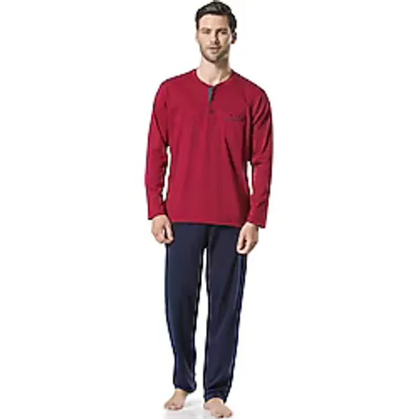 Pierre Cardin Erkek Uzun Kollu Penye Pijama