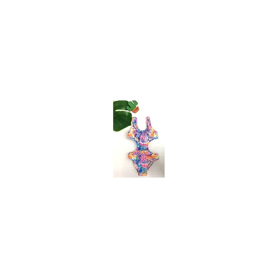 Pierre Cardin Püsküllü Kız Çocuk Mayokini Rainbow 224600