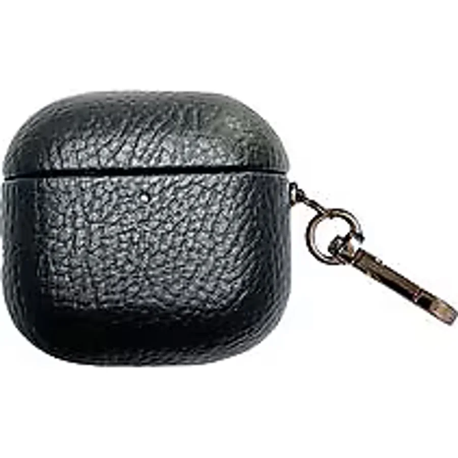 Piili Airpods 4.nesil Deri Kılıf - Siyah