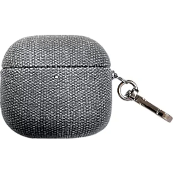 Piili Airpods 4.Nesil Siyah Kumaş Kılıf