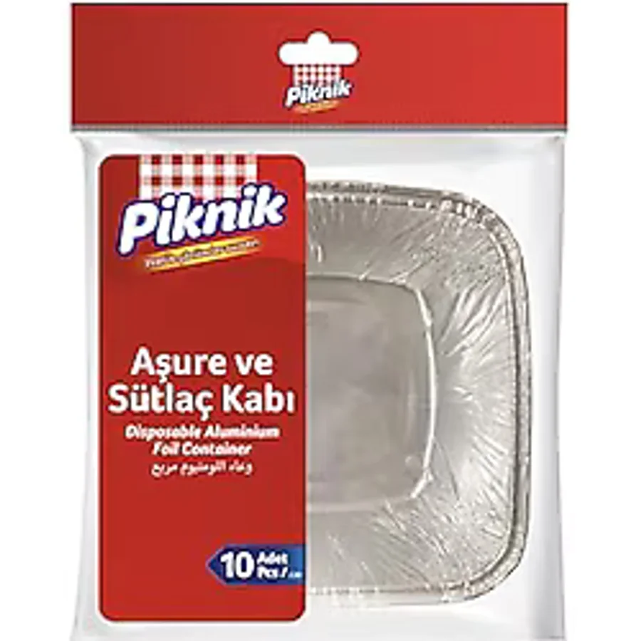 Piknik Aşure ve Sütlaç Kabı 10'lu