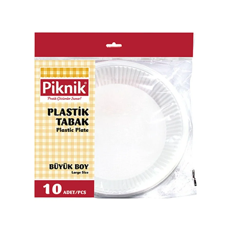 Piknik P-1488 10'lu Paket 2 Adet Plastik Çatal
