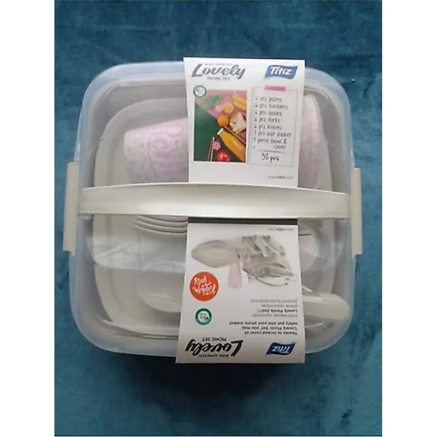 Piknik Seti Marka 6 Kişilik 32 Parça