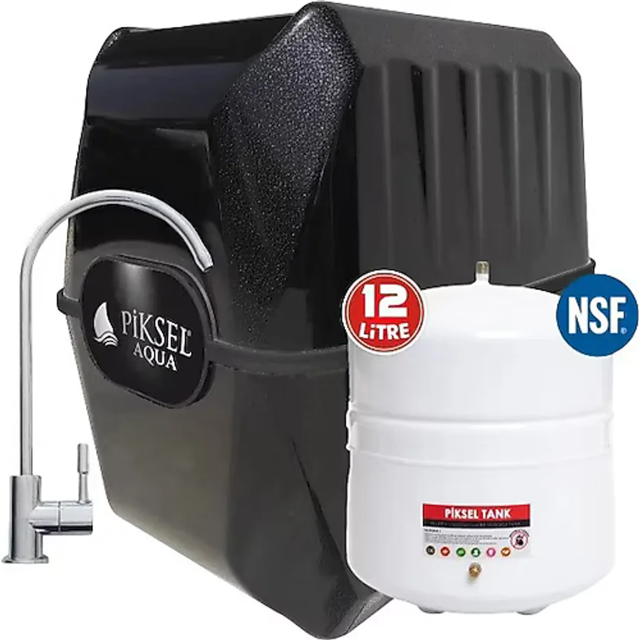 Piksel Aqua PKS-0112 14 Aşamalı Pompalı Multimineralli Su Arıtma Cihazı