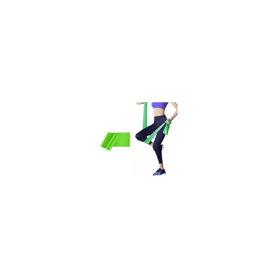 Pilates Bandı Orta Sert 150 X 7.5 Cm Egzersiz Direnç Lastiği