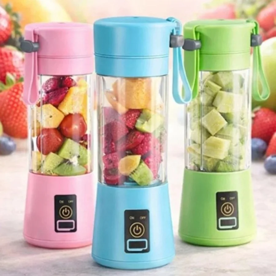 Pileli Store Şarjlı Taşınabilir Smoothie Blender