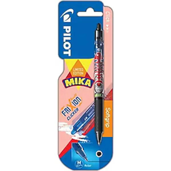 Pilot Frixion Clicker MIKA - Siyah Bls FRC7-MIKA-S-B1