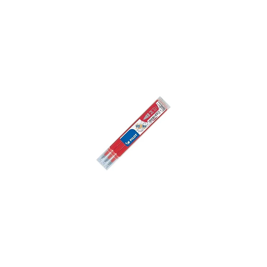 Pilot Frixion Kalemlere Uyumlu Kırmızı Refil Uçan Kalem (0,7 mm - 3 lü Paket)