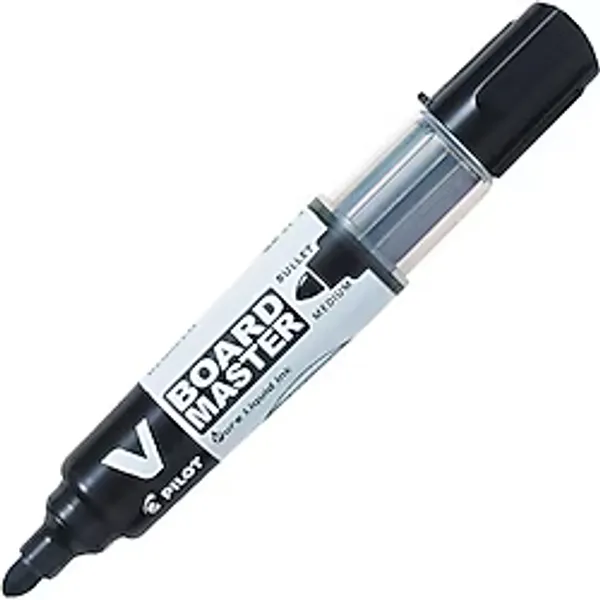 Pilot V Board Master Tahta Kalemi Kartuşlu - Siyah