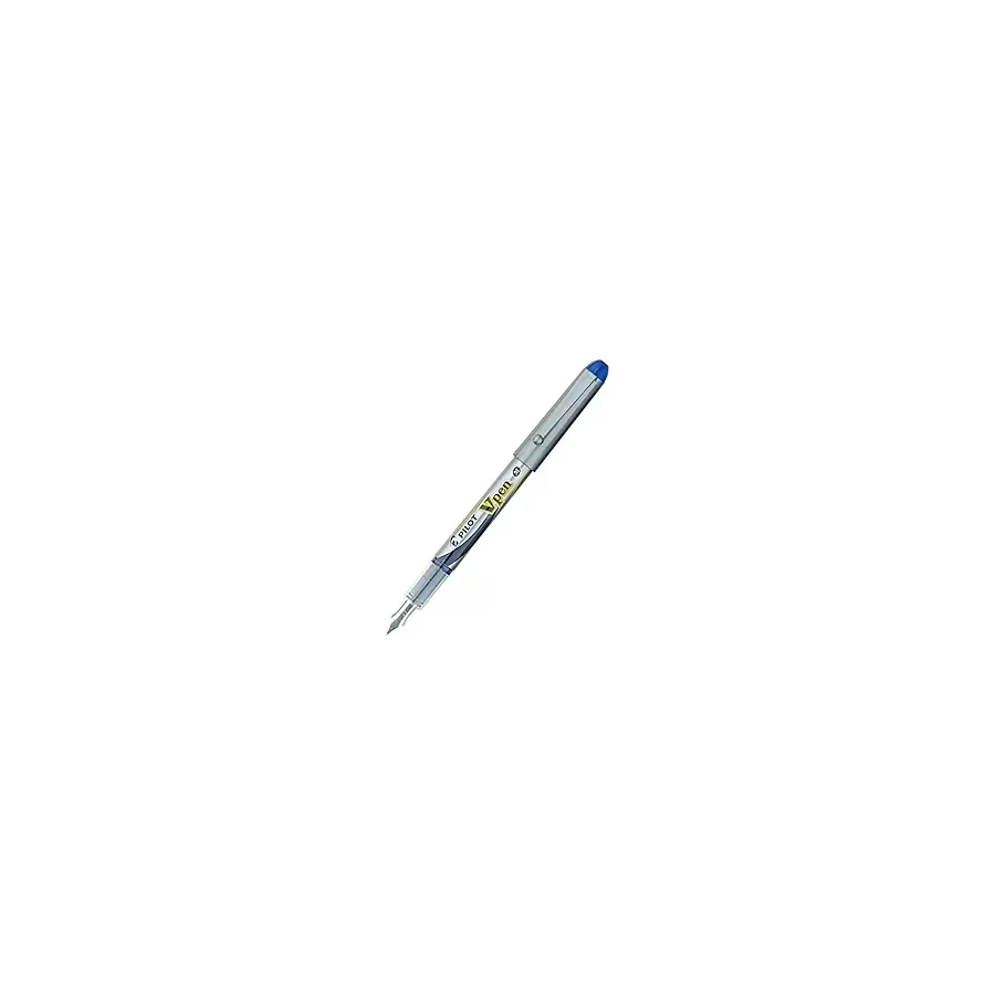 Pilot V-Pen Silver Mavi Dolma Kalem