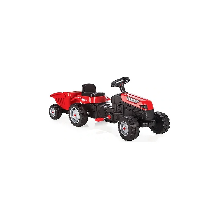 Pilsan 07-316 Active Kırmızı Pedallı Römorklu Traktör