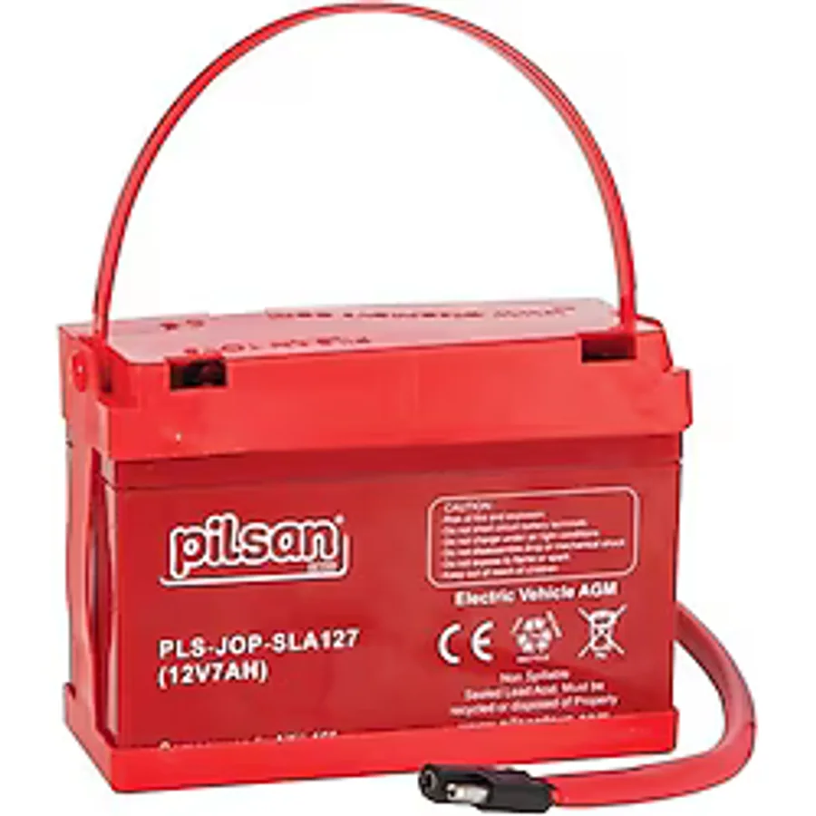 Pilsan 12 Volt 7 Amper Akü Uzun Kablo