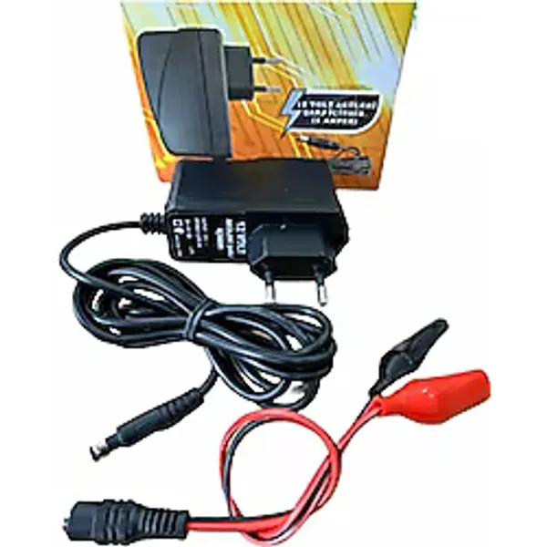 Pilsan Fantastik Akülü Araba Uyumlu - 12 Volt Akü Şarj Cihazı Şarz Aleti Adaptör + Yerli Üretim 1a