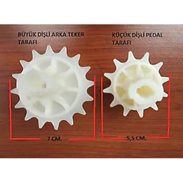 PİLSAN Pilsan Active Pedallı Traktör - Kepçe Ön Incir Dişlisi