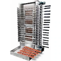 Pimak M077-4AK Gazlı Döner Kebap Makinası 14 Şiş