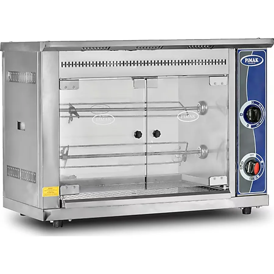 Pimak PI/M001 2 Radyanlı Gazlı Piliç Çevirme Makinesi