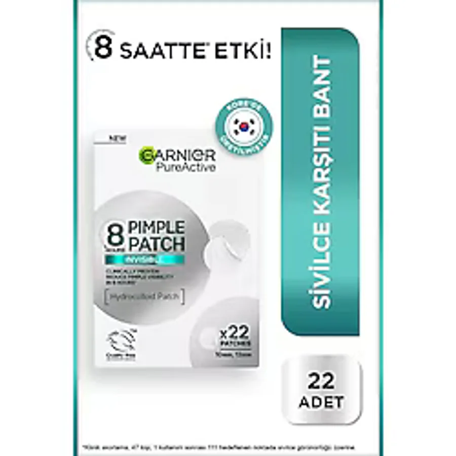 Pimple Patch 22'Li Sivilce Bandı / Hidrokolloid Bant / Akne Karşıtı 22Li Bant