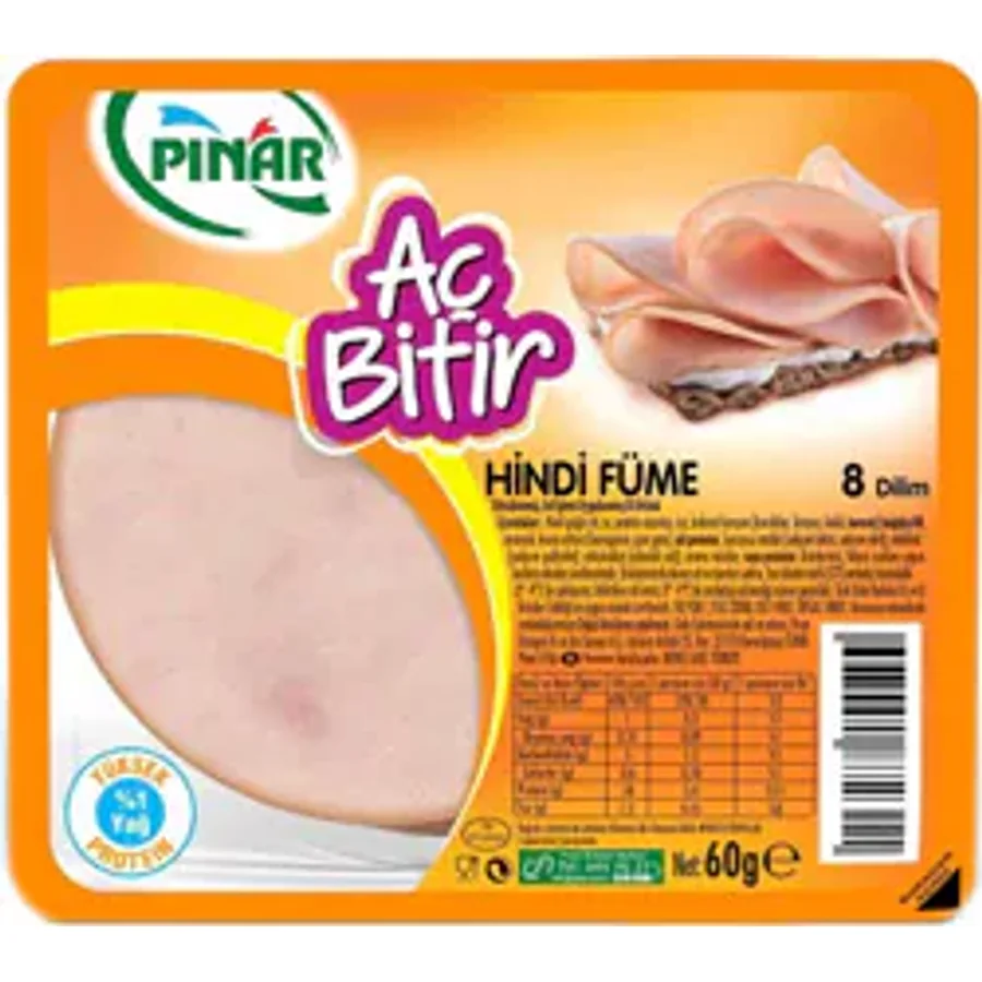 Pınar Aç Bitir 60 gr Hindi Füme
