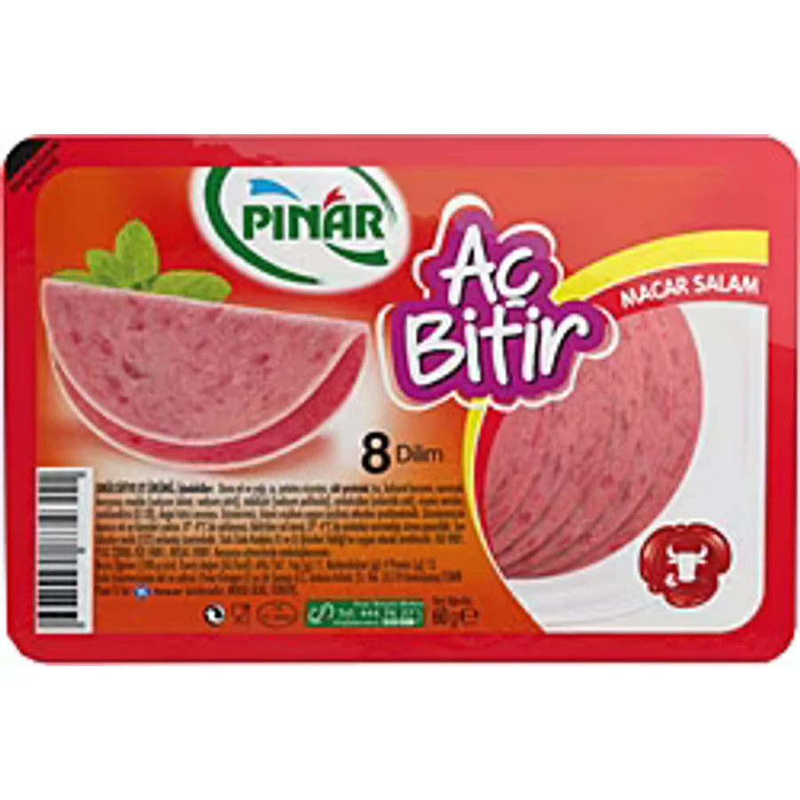 Pınar Aç Bitir 60 gr Macar Salam
