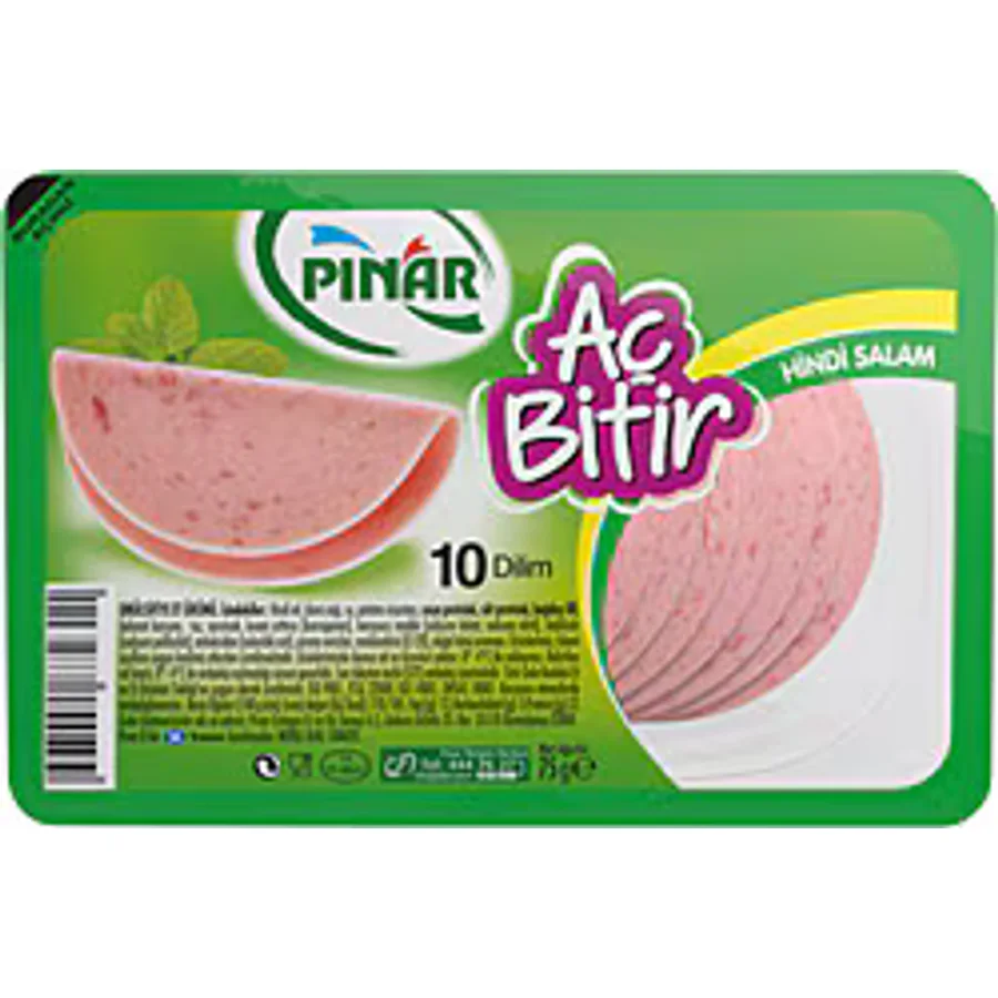 Pınar Aç Bitir 75 gr Hindi Salam