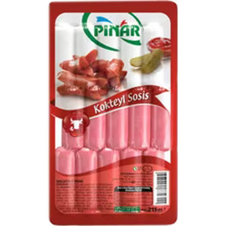 Pınar Dana Kokteyl Sosis 215 gr
