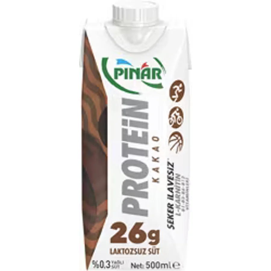Pınar Protein Kakaolu 500 ml Süt