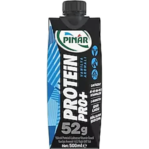 Pınar Protein Pro Vanilyalı Süt 500 ml