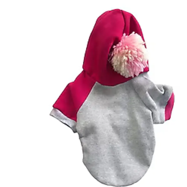 Pink Amigo Sweatshirt Kapşonlu Kedi Kıyafeti Kedi Sweatshirt