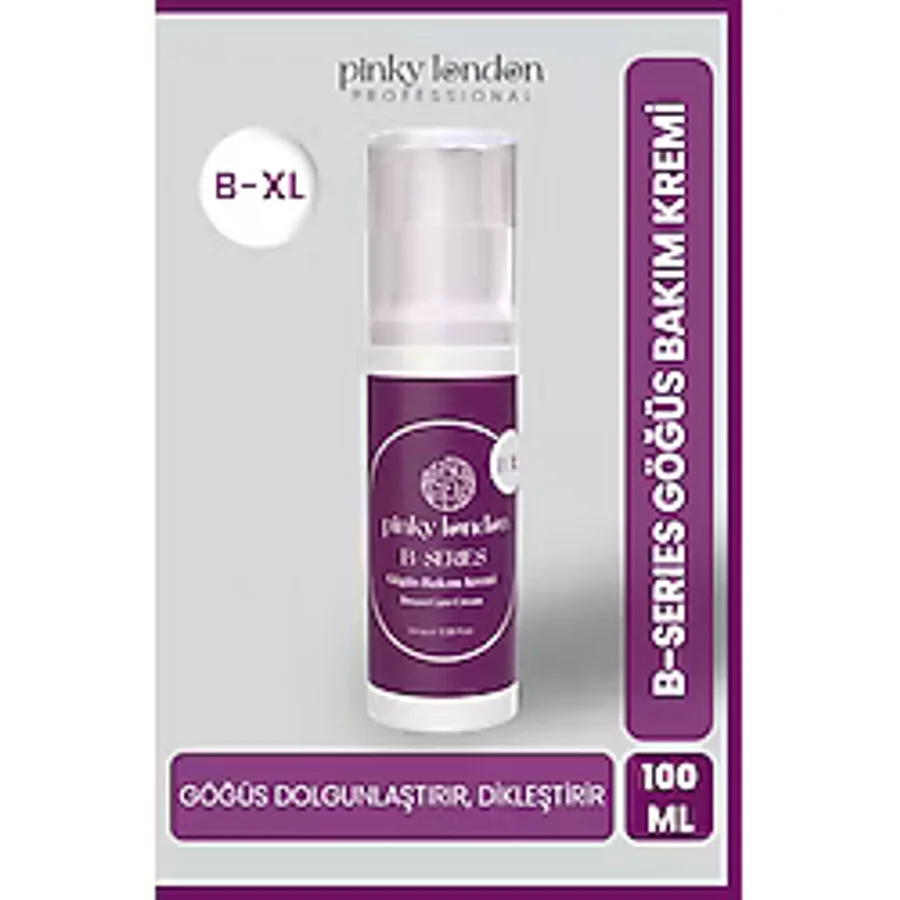Pinky London B Series Göğüs Dolgunlaştırıcı , Dikleştirici ve Sarkıklık Giderici Bakım Krem