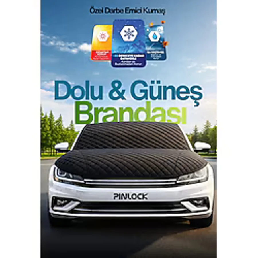 pinlock Sedan uyumlu universal otomobil araba brandası, dolu ve kar koruyucu branda örtüsü Oto Brandası