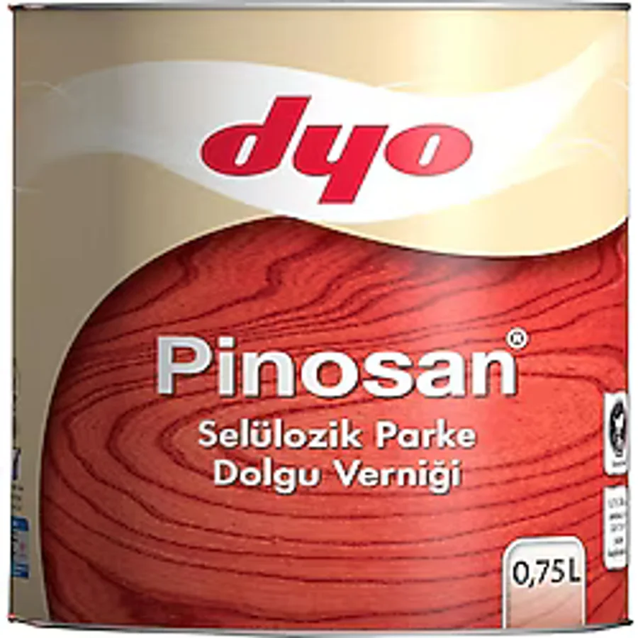 Pinosan Selülozik Parke Dolgu Verniği 0,75 Lt