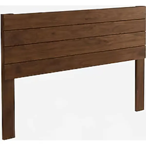 Pinoxi 100Cm Masif Ahşap Ayaklı Yatak Başlığı Ceviz Renk 100Cm