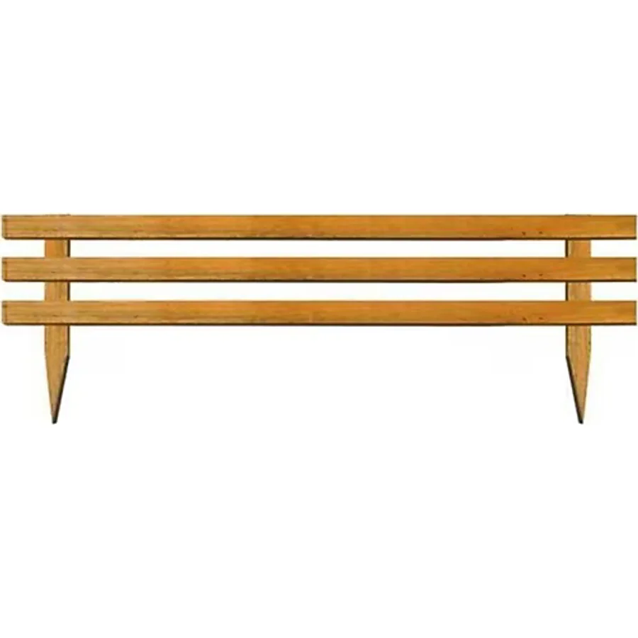 Pinoxi Ahşap Bahçe Çiti Sınır Çit 100 Cm X 40 Cm