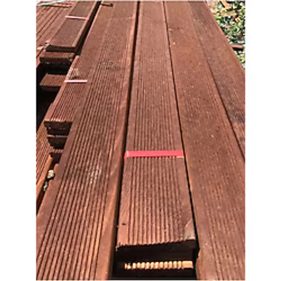 Pinoxi Ahşap Deck Kahverengi 99 cm 5 Adet - 0,37 M2