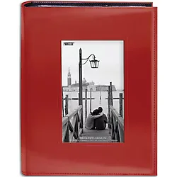 Pioneer Dikişli Çerçeve Fotoğraf Albümü 7 x 9 200 Cep-Kırmızı,