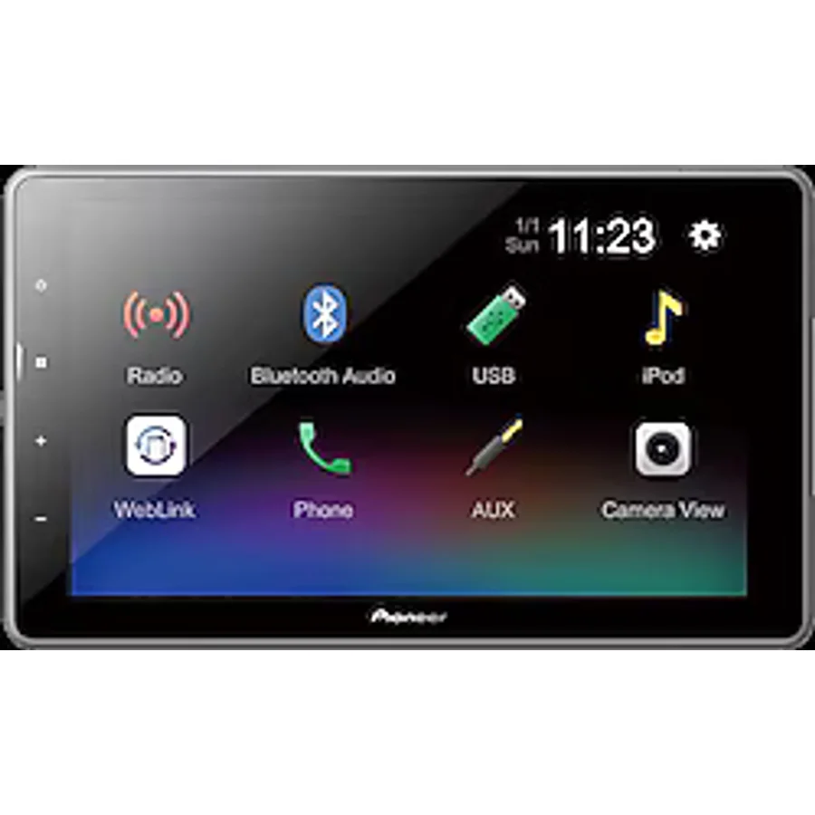 Pioneer DMH-AF555BT 9'' Bluetooth Double Oto Multimedya