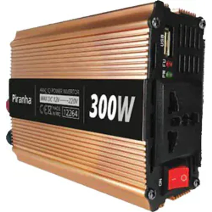 Piranha 12264 300 W 12/220 V Voltaj Çevirici İnverter
