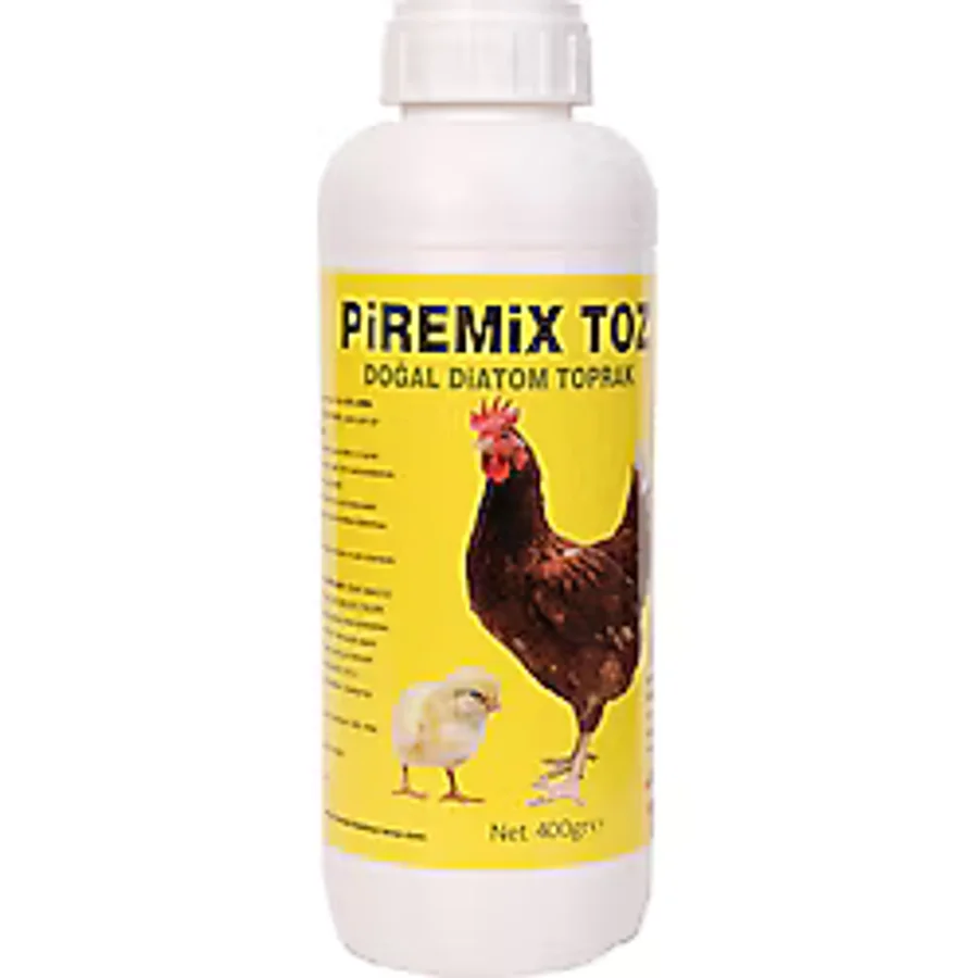 Piremix Tavuk Biti ve Pire Önleyici Doğal Diatom Toprağı 400 G