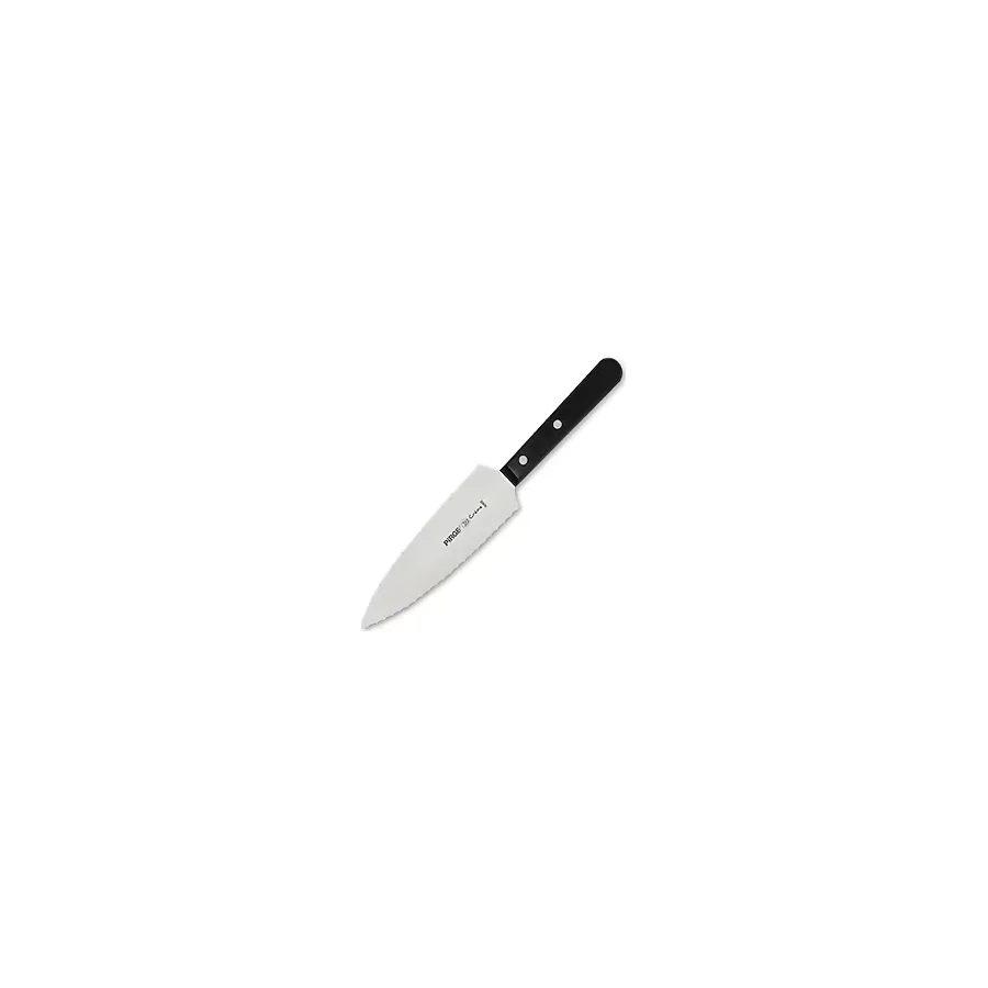 Pirge creme pasta&servis bıçağı testere diş&prof 16 cm siyah 62602-01