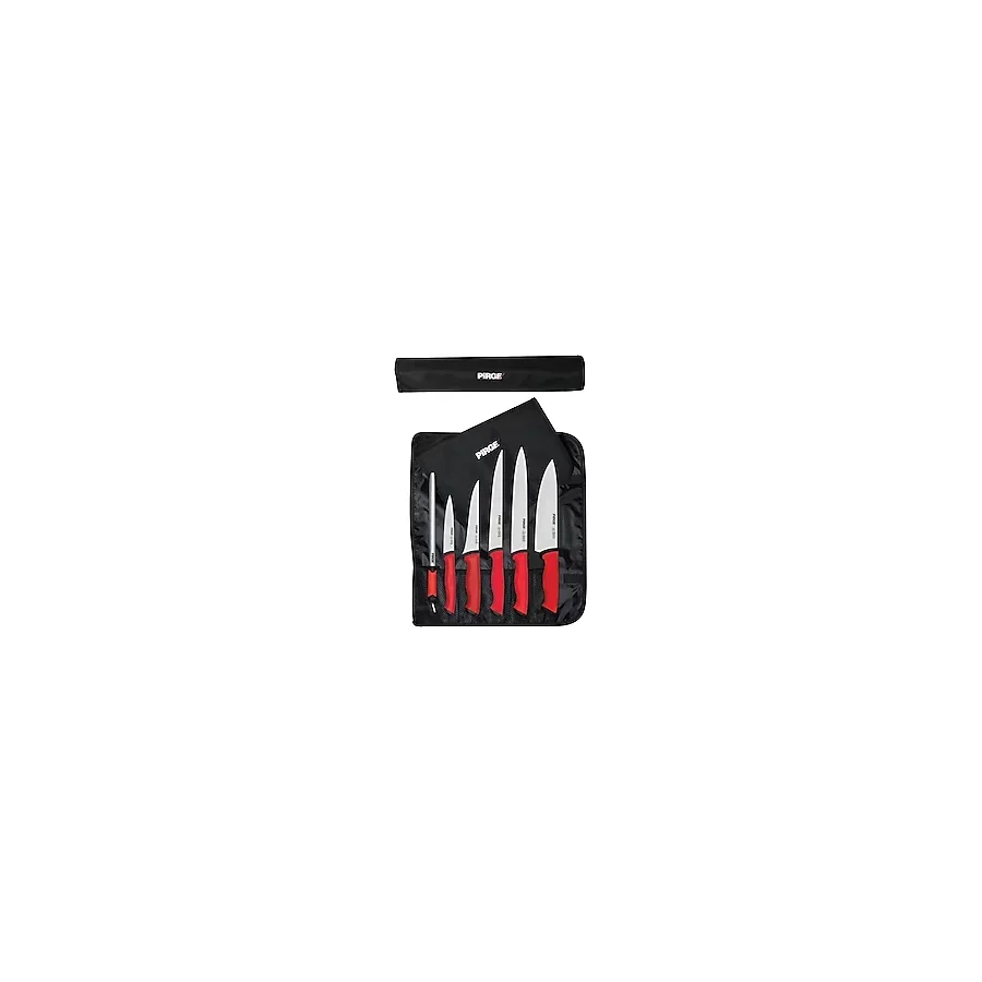 Pirge Duo 35197 Çantalı 6 Parça Bıçak Seti