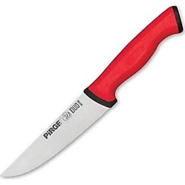 Pirge Kasap Et Bıçağı Duo 0 No 34100 12,5cm Kırmızı - Çok Renkli - 1 Adet