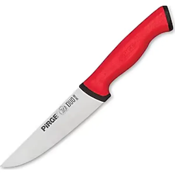 Pirge Kasap Et Bıçağı Duo 0 No 34100 12,5cm Kırmızı - Genel